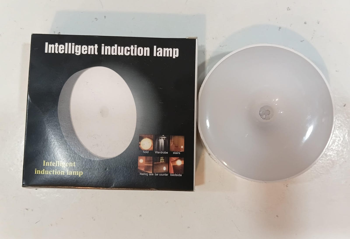 LED Motion Sensor Night Light – USB Rechargeable Wireless Induction Lamp