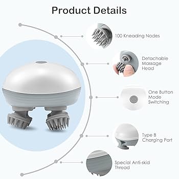Mini Smart Scalp Massager – Portable Head Massage Device
