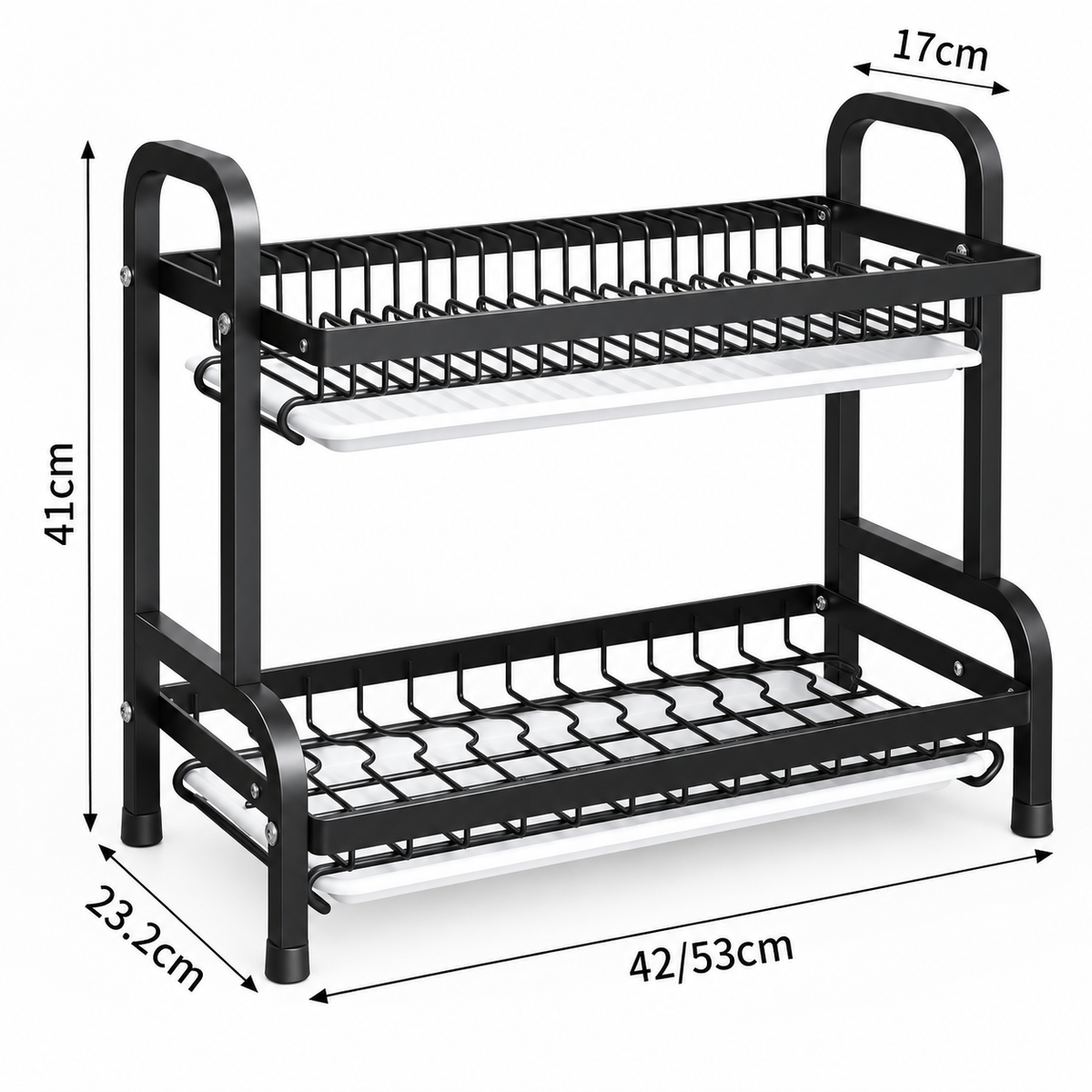 Iron dish rack