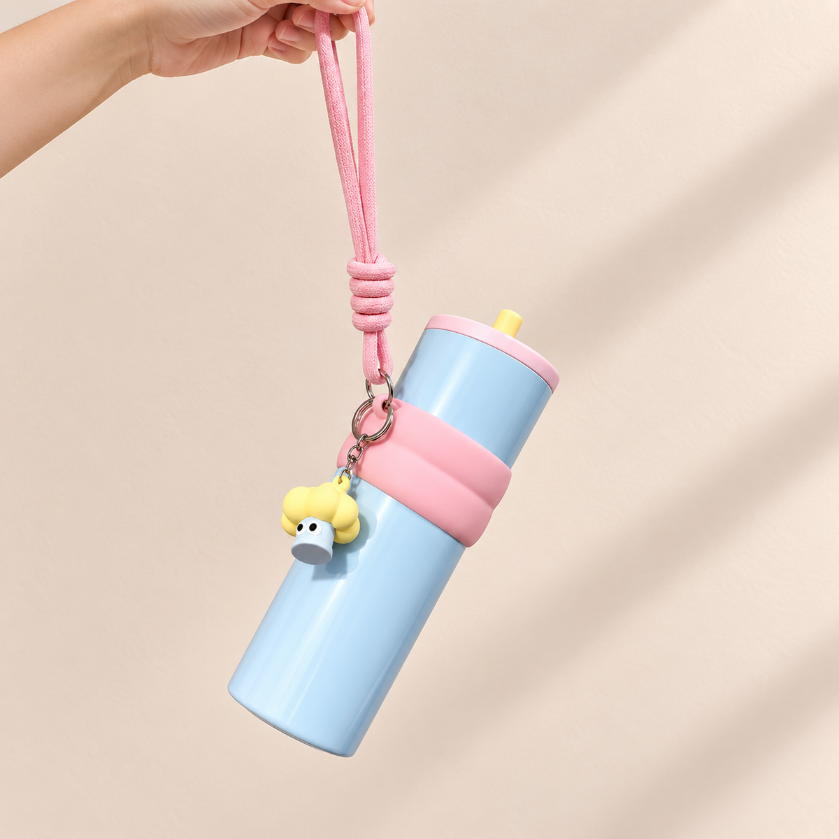 Aesthetic Vacuum Insulated Tumbler 710ml with Lid