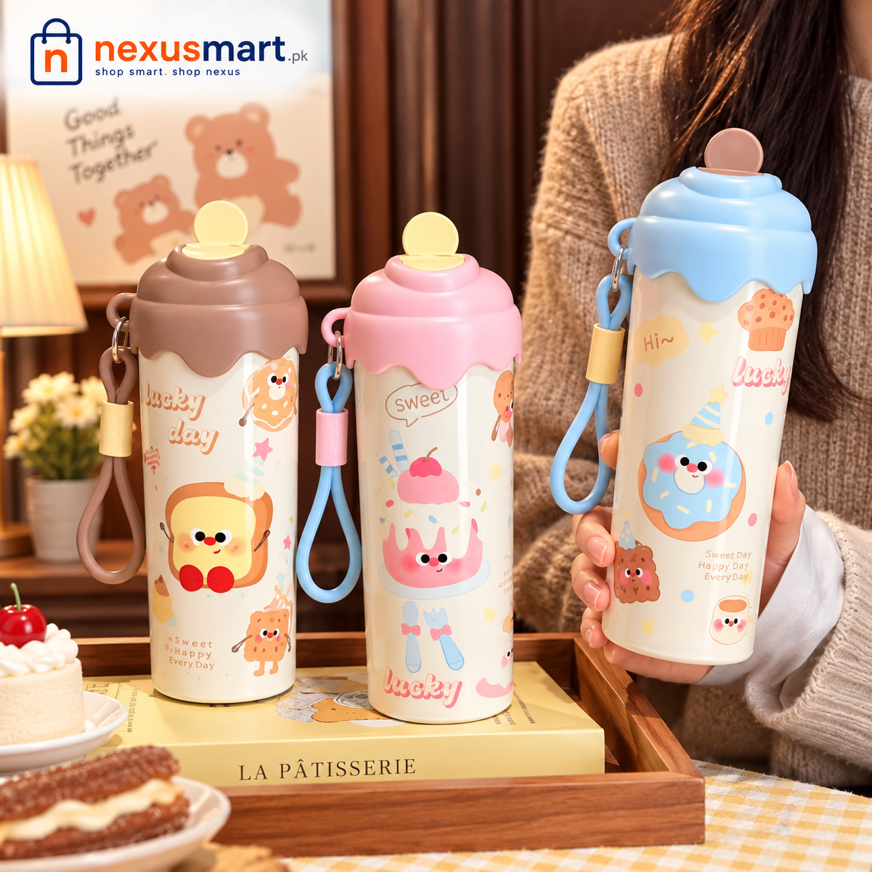 Ice Cream Shape Vacuum Insulated Cup