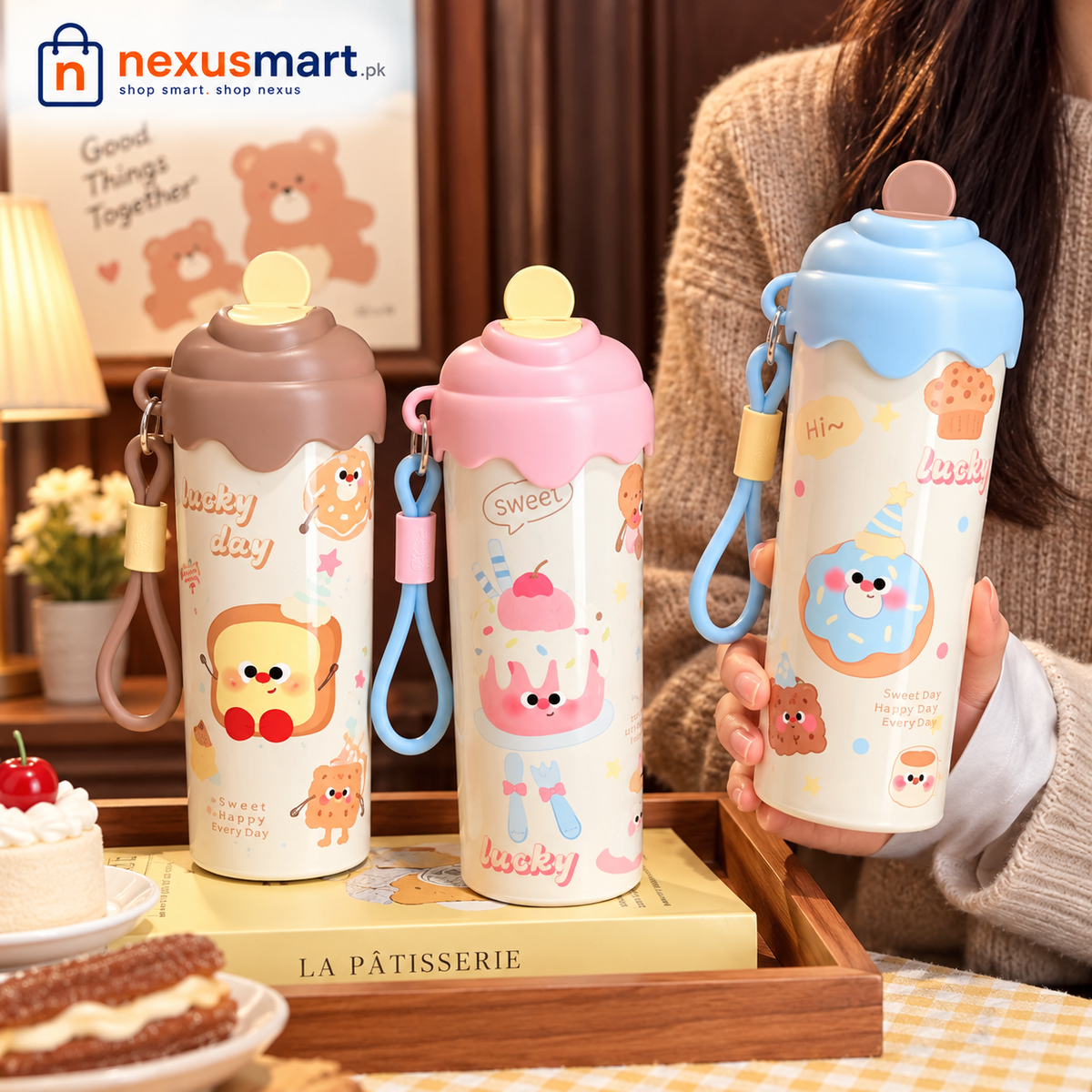 Ice Cream Shape Vacuum Insulated Cup