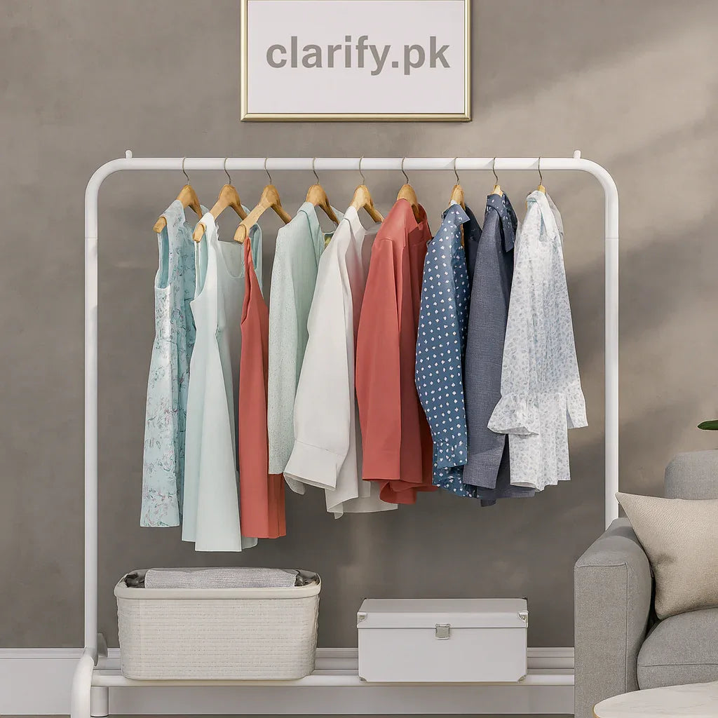 Single Pole Metal Cloth Stand – Premium Quality