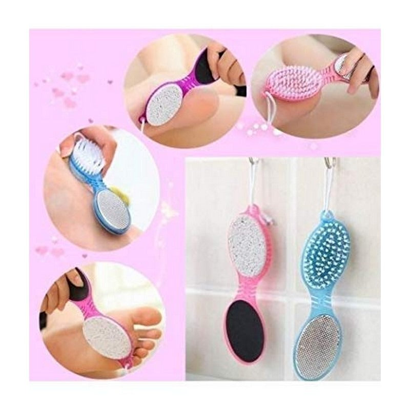 4in1 Pedicure Foot Scrubber Brush Bathroom Accessories view 3 - Nexusmart Pakistan