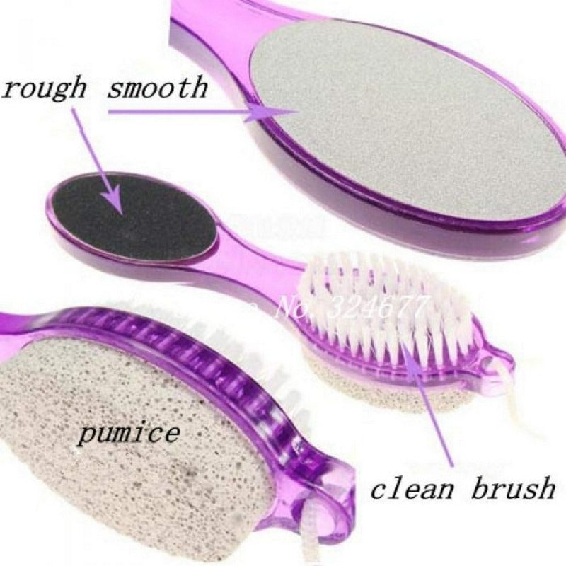 4in1 Pedicure Foot Scrubber Brush Bathroom Accessories product image - Nexusmart Pakistan