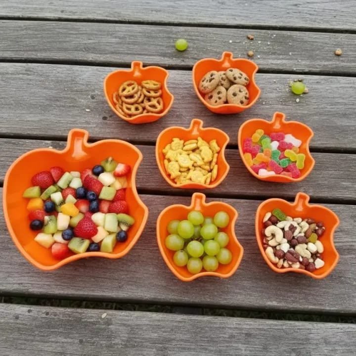 7-Piece Apple-Shaped Bowl Set – Serving & Snack Bowls