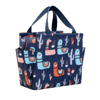 Large Oxford Lunch Bag Side Pockets Tote Nexusmart product image - Nexusmart Pakistan