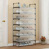 Multilayer Dustproof Shoes Rack Spacious & Durable Organizer view 6 - Nexusmart Pakistan