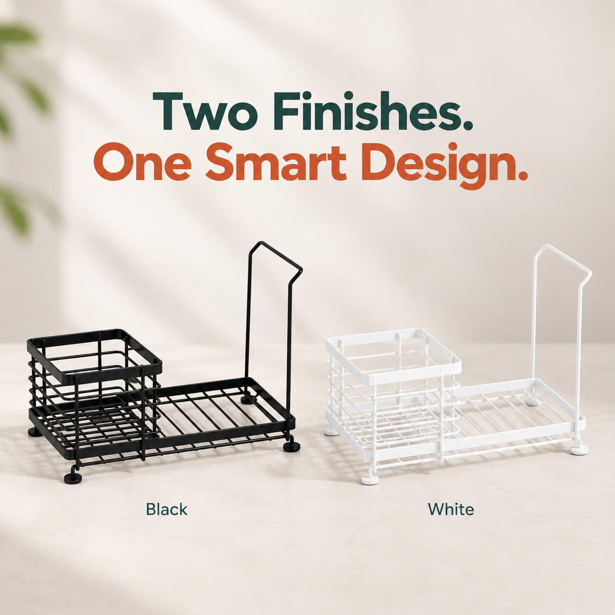 Matrix Sink-Side Organizer Caddy – Countertop Storage Organizer