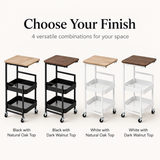 Matrix Serve & Store Rolling Cart – Multi-Purpose Organizer