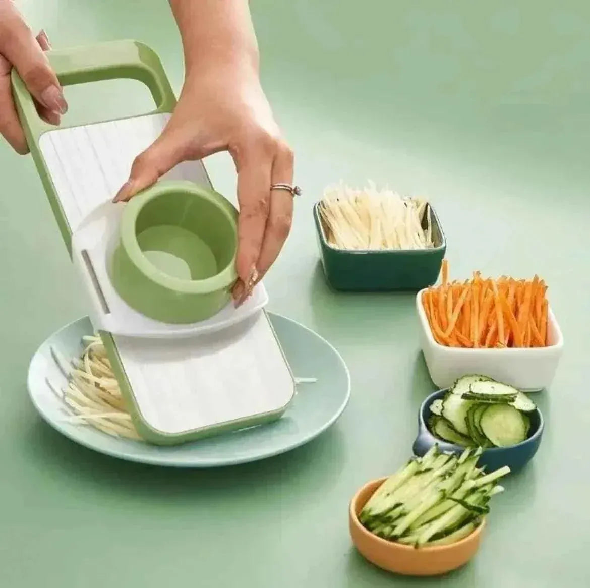 Multi-functional  Vegetable Slicer and Cutter view 5 - Nexusmart Pakistan