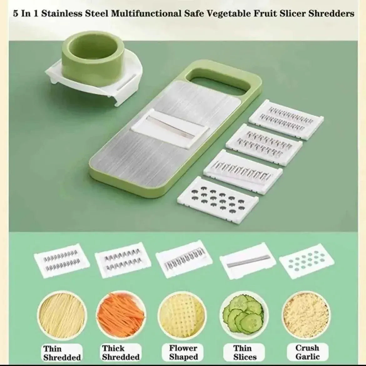 Multi-functional  Vegetable Slicer and Cutter view 6 - Nexusmart Pakistan