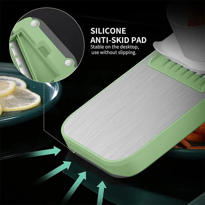 5-in-1 Stainless Steel Vegetable Slicer Cutter view 5 - Nexusmart Pakistan