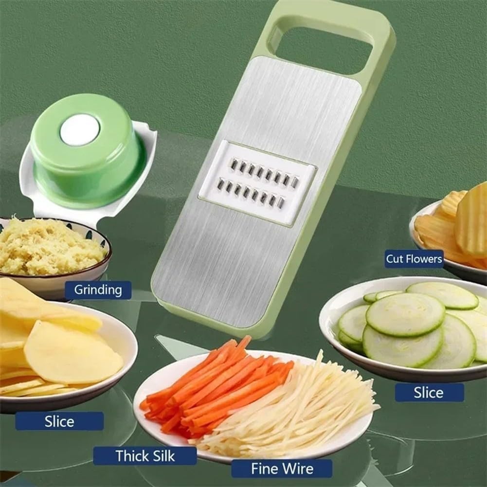 5-in-1 Stainless Steel Vegetable Slicer Cutter view 3 - Nexusmart Pakistan