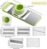 5-in-1 Stainless Steel Vegetable Slicer Cutter view 7 - Nexusmart Pakistan
