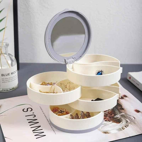 Jewelry Storage Organizer - Elegant Jewelry Storage Box for Organizing Accessories