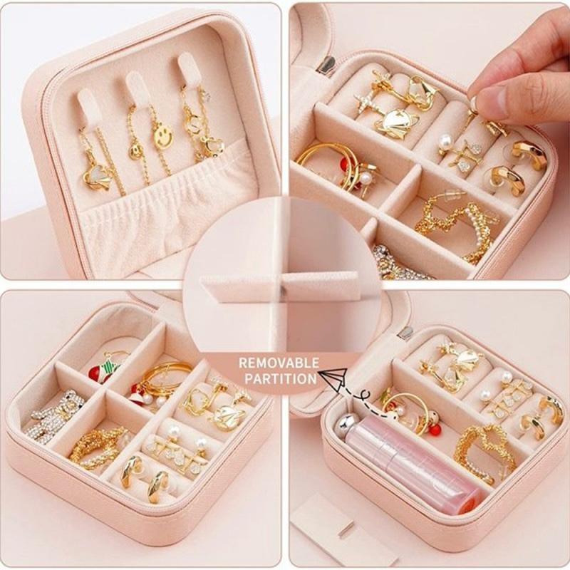 Premium Mini Jewelry Organizer Box Home Organization product image - Nexusmart Pakistan