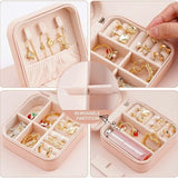 Premium Mini Jewelry Organizer Box Home Organization product image - Nexusmart Pakistan