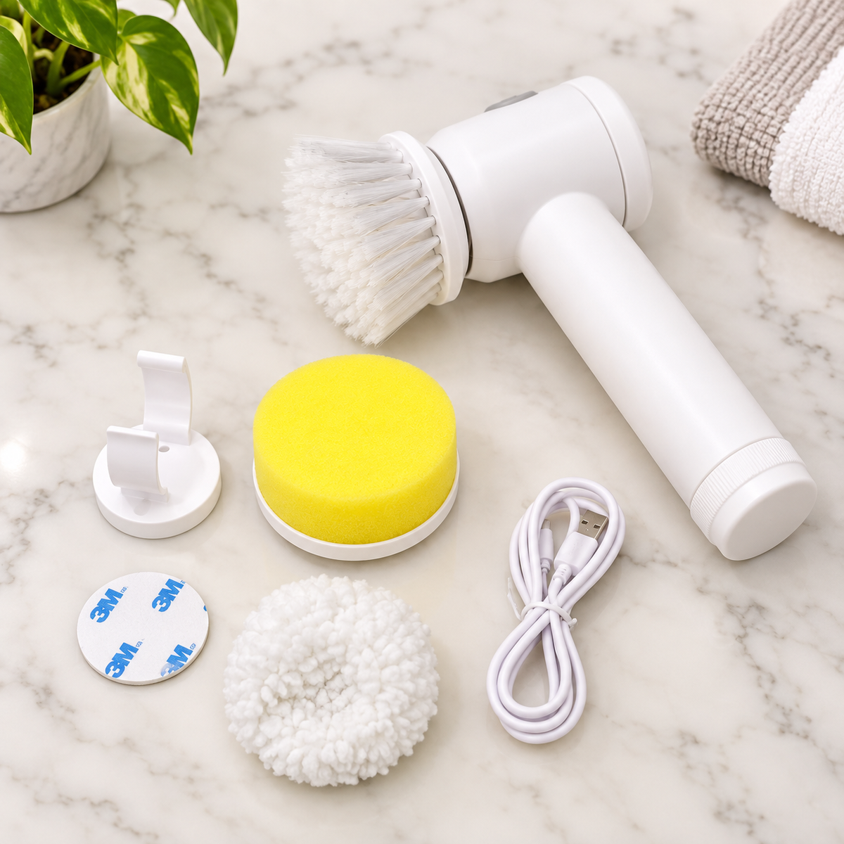 5-in-1 Cleaning Brush – Multi-Purpose Detail Cleaning Tool