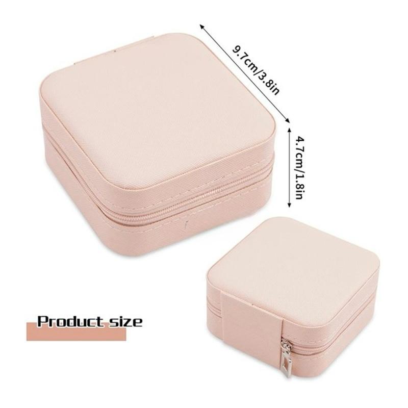 Premium Mini Jewelry Organizer Box Home Organization view 5 - Nexusmart Pakistan
