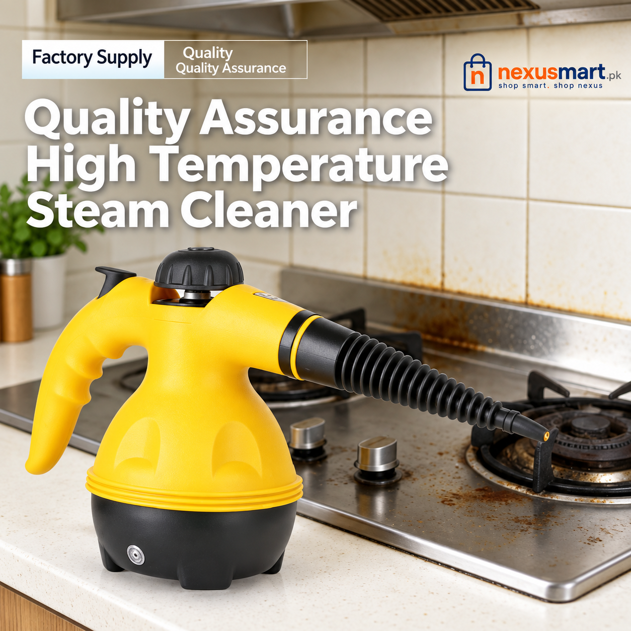 Handheld Steam Cleaner – Portable Multi-Surface Cleaning Device