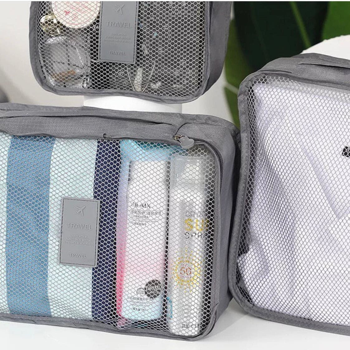 6 Pcs Travel Packing Organizer Home Organization view 4 - Nexusmart Pakistan