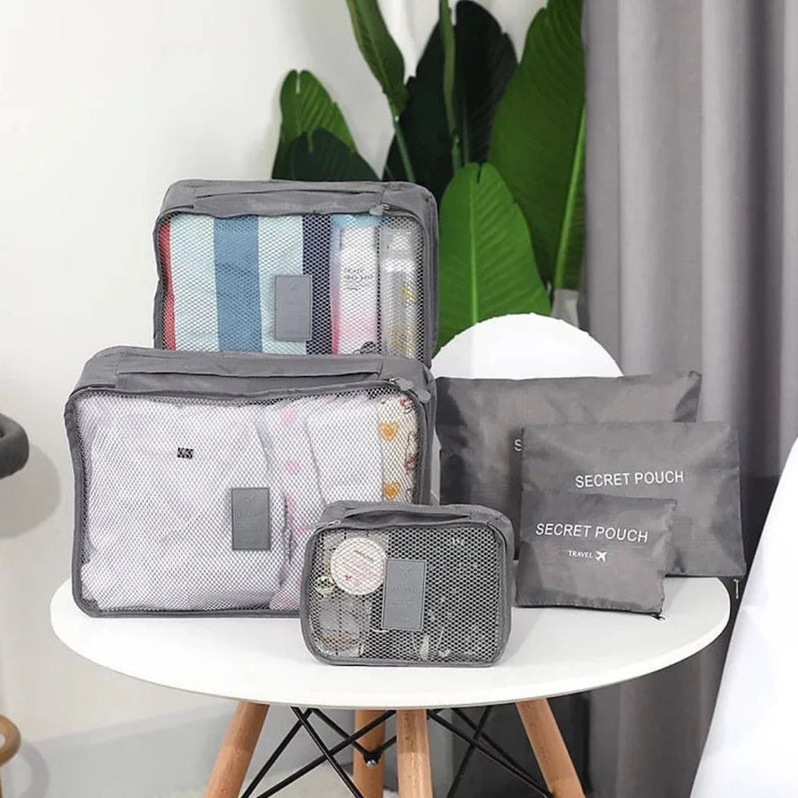 6 Pcs Travel Packing Organizer Home Organization view 6 - Nexusmart Pakistan