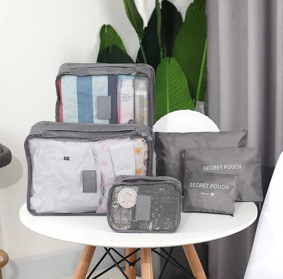 6 Pcs Travel Packing Organizer Home Organization view 6 - Nexusmart Pakistan