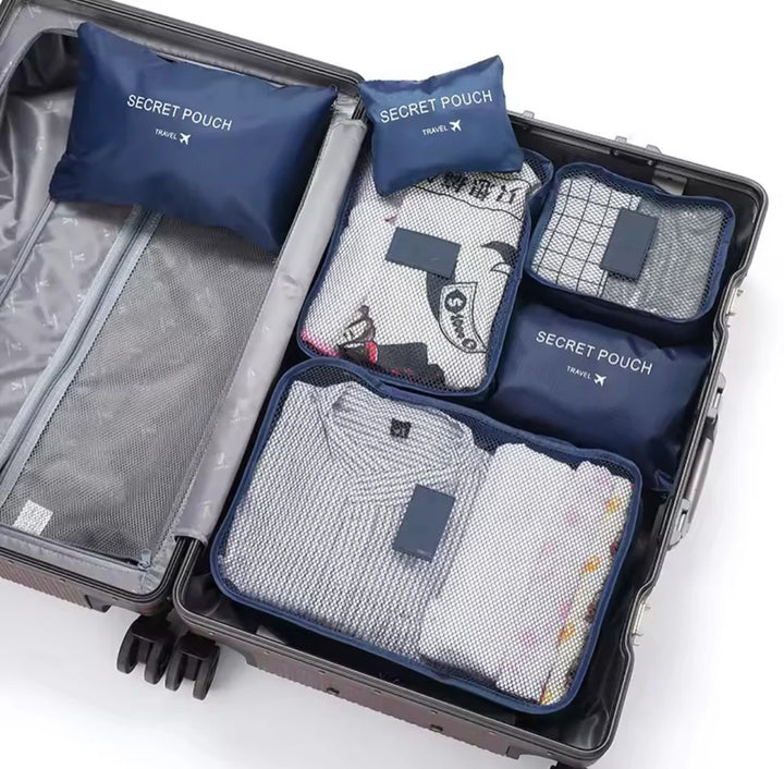 6 Pcs Travel Packing Organizer – Home Organization