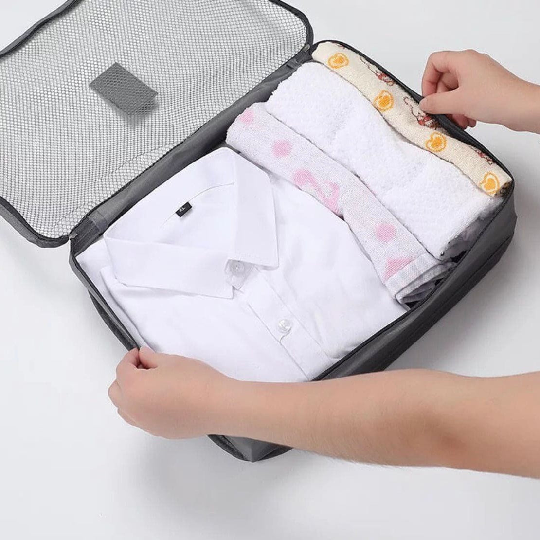 6 Pcs Travel Packing Organizer Home Organization view 2 - Nexusmart Pakistan