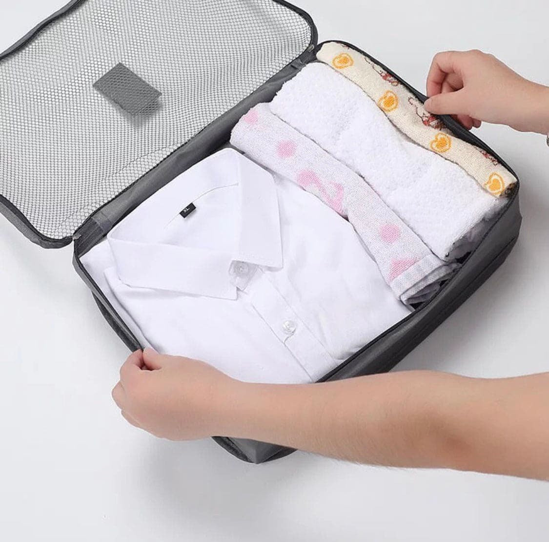 6 Pcs Travel Packing Organizer Home Organization view 2 - Nexusmart Pakistan