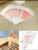 100-Piece Pastry Piping Bags – Cake & Dessert Decorating Bags