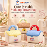 HomeLucky Cute Portable Makeup Travel Bag – Large Cosmetic Organizer
