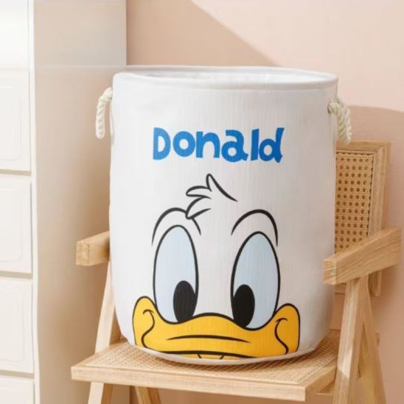 Disney Donald Duck Strawberry Bear Multi-Pattern Foldable Laundry Basket