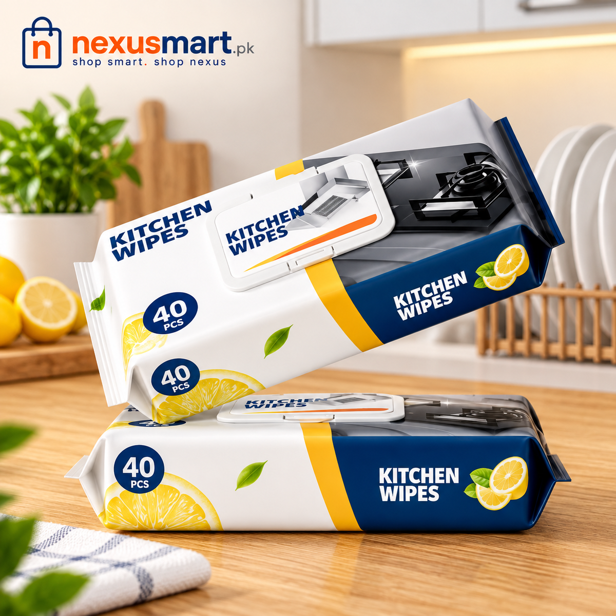 Kitchen Cleaning Wipes – Convenient Wipes for Everyday Kitchen Cleaning