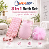 3-in-1 Bathroom Set – Multipurpose Bath Accessories Set