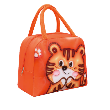 3D Oxford Cartoon Lunch Bag Farm Animals Nexusmart view 2 - Nexusmart Pakistan