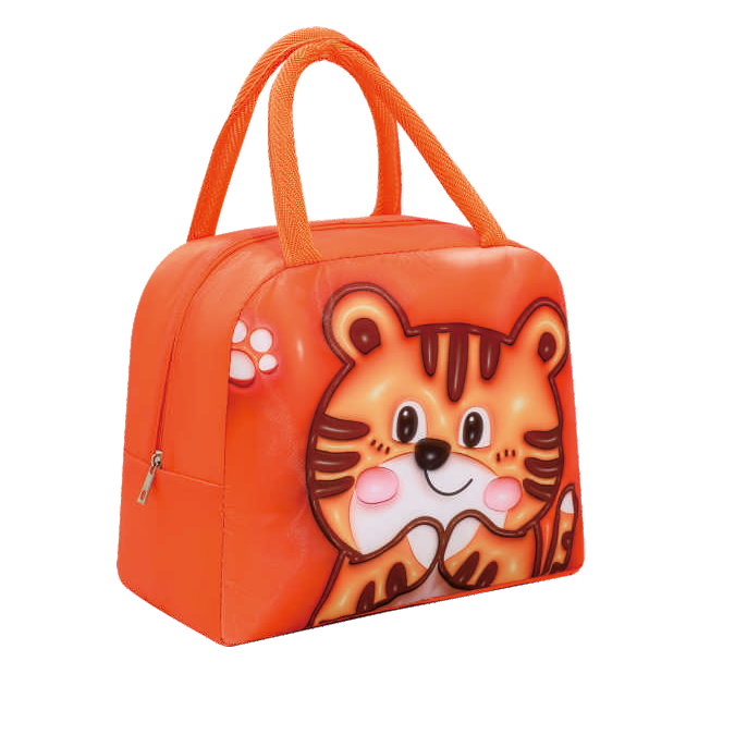 3D Oxford Cartoon Lunch Bag Farm Animals Nexusmart view 2 - Nexusmart Pakistan