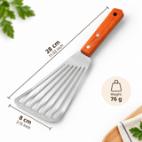 Stainless Steel Fish Spatula – Cooking Turner for Fish & Everyday Kitchen Use