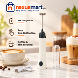 Rechargeable Coffee Beater for Coffee & Drinks