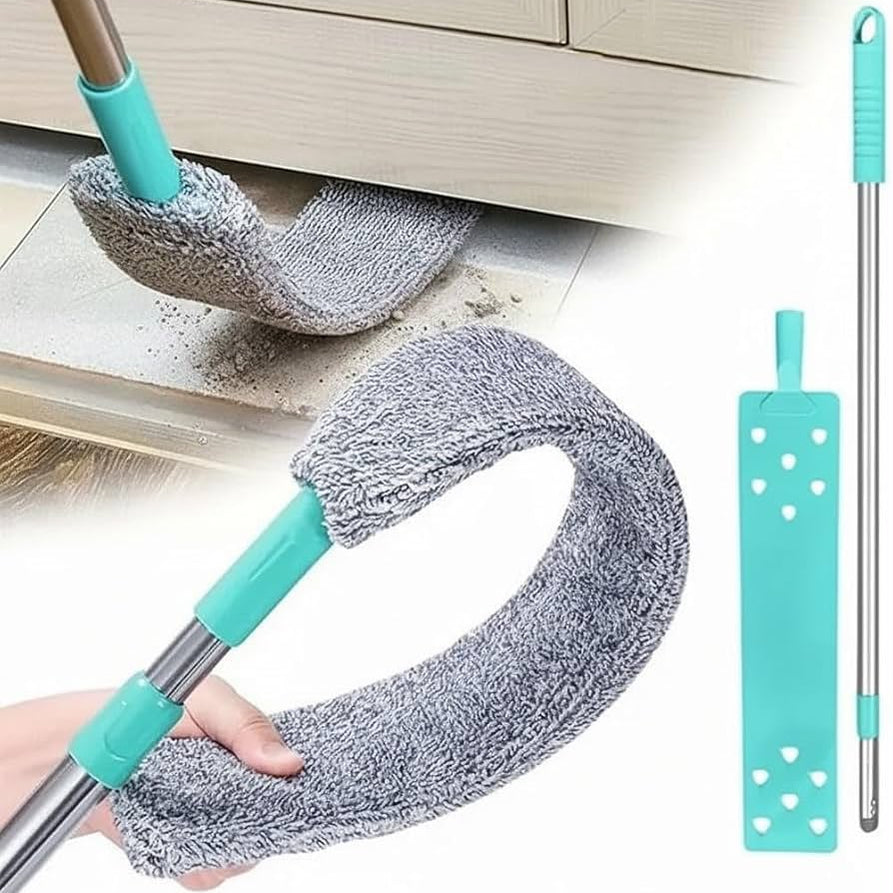 Microfibre Long Handle Flexible Gap Duster – Hard-to-Reach Cleaning Tool