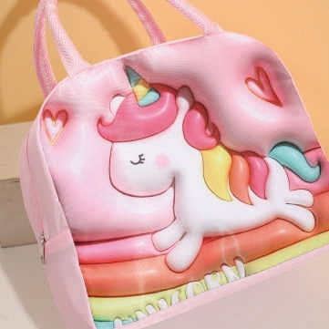 3D Cartoon Kids Oxford Lunch Bag Cute Nexusmart product image - Nexusmart Pakistan