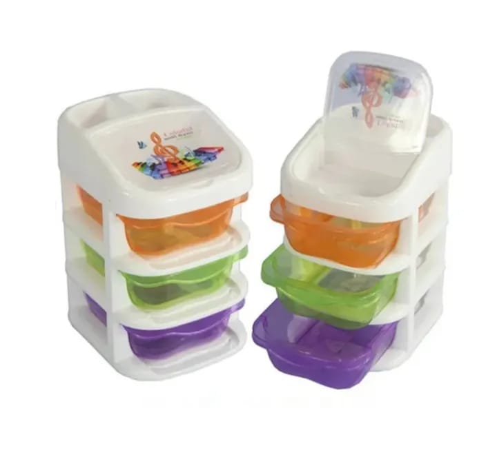 3-Piece Rainbow Jewellery Box Set – Jewellery Storage Organizer