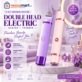2-in-1 Double-Sided Rechargeable Hair Trimmer HX116