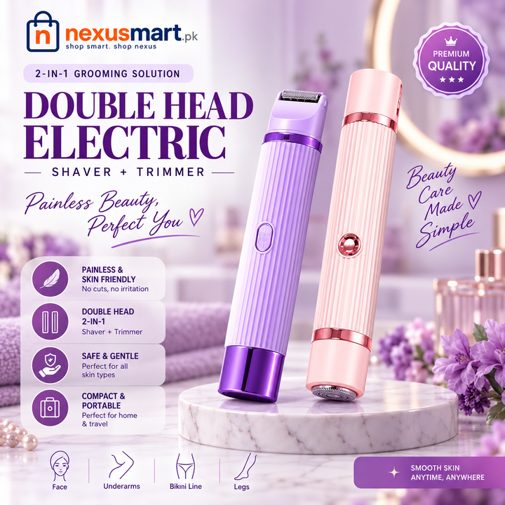 2-in-1 Double-Sided Rechargeable Hair Trimmer HX116