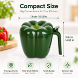 Capsicam Spice Jar – Kitchen Seasoning Storage Container