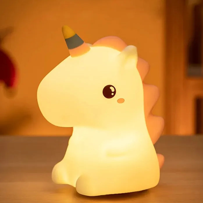 Unicorn Lamp Cute Table Light for Kids Decor view 3 - Nexusmart Pakistan
