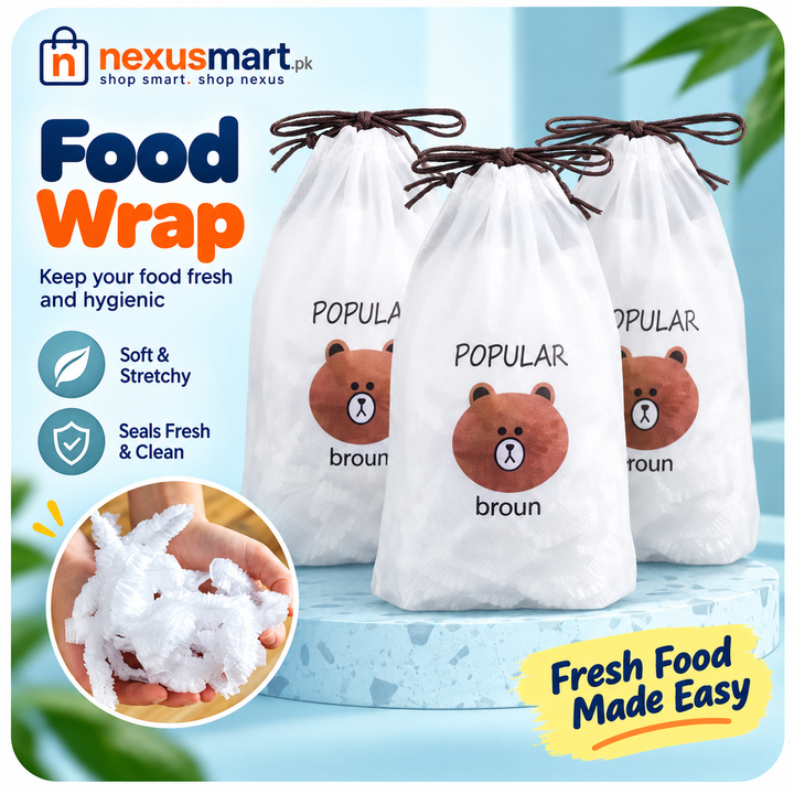 Food Wrap – Kitchen Food Storage & Covering Roll