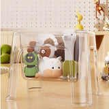 Foldable Plastic Storage Stool with Seat | Small Household Storage Bench