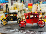 Antique Royal Carriage Tissue Box Holder, Handmade Premium Quality Metal Body Tissue Dispenser  Product Description